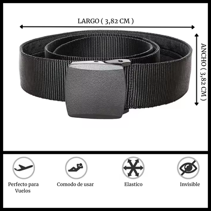 Cinturón con Bolsillo Oculto